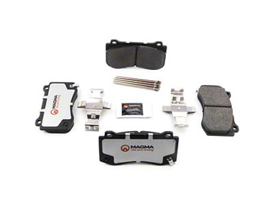 Magma Brakes Pro-Series Semi-Metallic Brake Pads; Front Pair (06-10 Jeep Grand Cherokee WK SRT8)