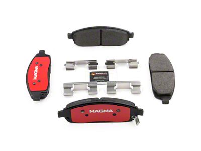 Magma Brakes Severe Duty Semi-Metallic Brake Pads; Front Pair (05-10 Jeep Grand Cherokee WK, Excluding SRT8)