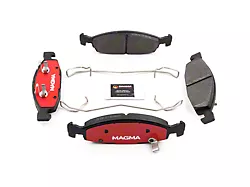Magma Brakes Severe Duty Semi-Metallic Brake Pads; Front Pair (99-02 Jeep Grand Cherokee WJ w/ Teves Calipers)