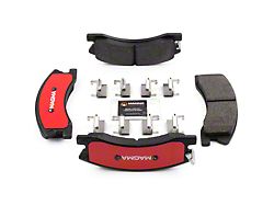 Magma Brakes Severe Duty Semi-Metallic Brake Pads; Front Pair (99-02 Jeep Grand Cherokee WJ w/ Akebono Calipers; 03-04 Jeep Grand Cherokee WJ)