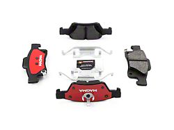 Magma Brakes Severe Duty Semi-Metallic Brake Pads; Rear Pair (11-21 Jeep Grand Cherokee WK2, Excluding SRT, SRT8 & Trackhawk)