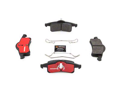 Magma Brakes Severe Duty Semi-Metallic Brake Pads; Rear Pair (99-04 Jeep Grand Cherokee WJ)