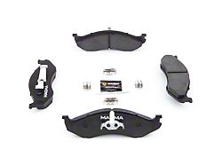 Magma Brakes Premium Ceramic Brake Pads; Front Pair (90-06 Jeep Wrangler YJ & TJ)