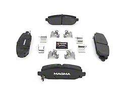 Magma Brakes Premium Ceramic Brake Pads; Rear Pair (18-25 Jeep Wrangler JL w/ 328mm Solid Rear Rotors)