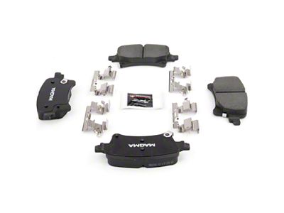 Magma Brakes Premium Ceramic Brake Pads; Rear Pair (21-25 Jeep Wrangler JL w/ 350mm Vented Rear Rotors)