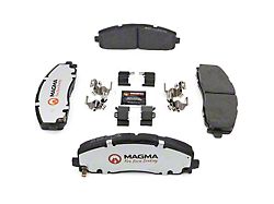 Magma Brakes Pro-Series Ceramic Brake Pads; Front Pair (18-25 Jeep Wrangler JL)