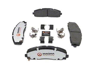 Magma Brakes Pro-Series Ceramic Brake Pads; Front Pair (18-25 Jeep Wrangler JL)