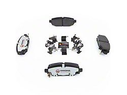 Magma Brakes Pro-Series Ceramic Brake Pads; Rear Pair (18-25 Jeep Wrangler JL w/ 342mm Solid Rear Rotors)