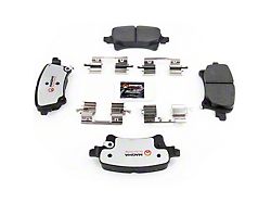 Magma Brakes Pro-Series Ceramic Brake Pads; Rear Pair (21-25 Jeep Wrangler JL w/ 350mm Vented Rear Rotors)