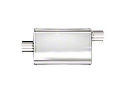 Magnaflow 4x9-Inch Oval Center/Offset XL Multi-Chamber Performance Muffler; 2.25-Inch Inlet/2.25-Inch Outlet (Universal; Some Adaptation May Be Required)