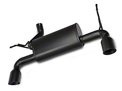 Magnaflow Street Series Axle-Back Exhaust System with Black Tips (07-18 Jeep Wrangler JK)