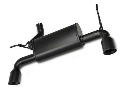 Magnaflow Street Series Axle-Back Exhaust System with Black Tips (07-18 Jeep Wrangler JK)