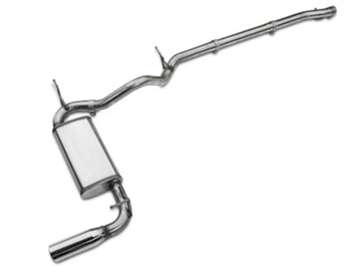 Magnaflow Street Series Cat-Back Exhaust System with Polished Tip (07-11 Jeep Wrangler JK 4-Door)