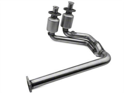 Magnaflow Direct-Fit Catted Mid-Pipe: HM Grade (00-03 4.0L Jeep Wrangler TJ)