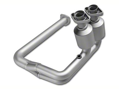 Magnaflow Direct-Fit Catalytic Converter; California Grade CARB Compliant; Front (00-01 4.0L Jeep Wrangler TJ)