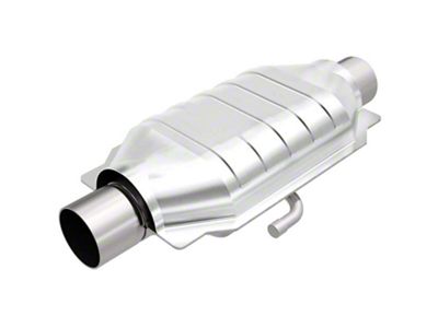 Magnaflow Universal Catalytic Converter; Standard Grade; 2.50-Inch (1991 4.0L Jeep Wrangler YJ; 91-92 2.5L Jeep Wrangler YJ)
