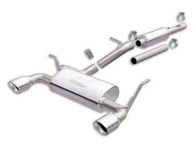 Magnaflow Street Series Cat-Back Exhaust System with Polished Tips (18-25 3.6L Jeep Wrangler JL)
