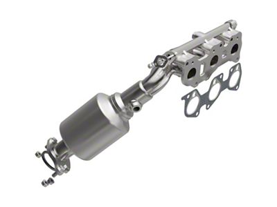 Magnaflow Direct-Fit Exhaust Manifold with Catalytic Converter; OEM Grade; Driver Side (11-15 4.0L Tacoma)