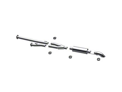 Magnaflow Off Road Pro Series Single Exhaust System; Turn Down (09-13 5.7L Tundra)