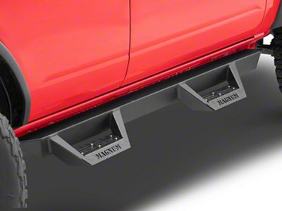 CYC Engineering RT Drop Side Step Bars; Black Textured (21-25 Bronco 4-Door)