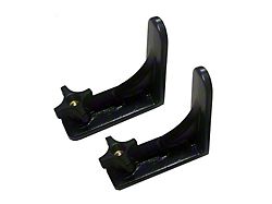 Magnum Standard Rear Cargo Rack for Magnum Rail Kit; 11-Inch; Matte Black (Universal; Some Adaptation May Be Required)