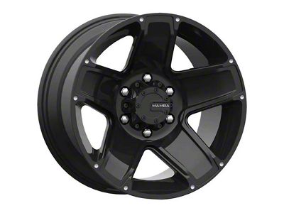 Mamba Offroad Wheels M13 Matte Black Wheel; 16x8; 13mm Offset (05-21 Frontier)