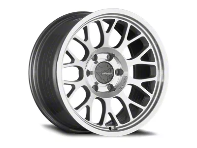 Mamba Offroad Wheels M28 Silver with Mirror Machine Face 6-Lug Wheel; 17x8.5; 0mm Offset (05-15 Tacoma)