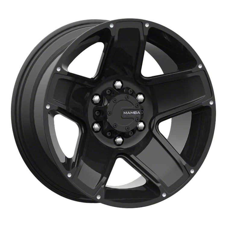 Mamba Offroad Wheels Tacoma M13 Matte Black 6-Lug Wheel; 18x9