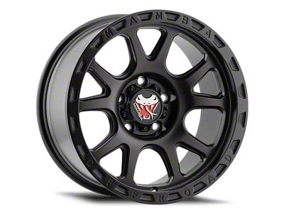 Mamba Offroad Wheels Type M27 Matte Black 6-Lug Wheel; 17x9; -12mm Offset (05-15 Tacoma)