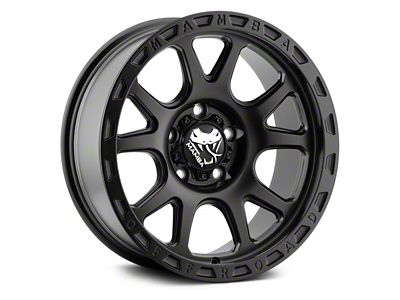 Mamba Offroad Wheels Type M27 Matte Black 6-Lug Wheel; 17x9; 12mm Offset (24-25 Tacoma)