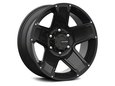 Mamba Offroad Wheels M13 Matte Black 6-Lug Wheel; 18x9; -12mm Offset (25-26 4Runner)