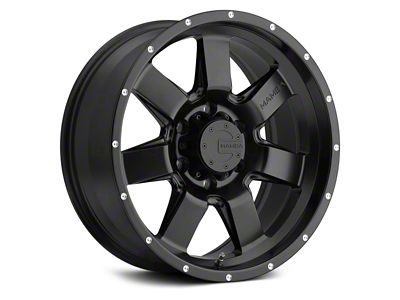 Mamba Offroad Wheels M14 Matte Black 6-Lug Wheel; 20x9; 12mm Offset (25-26 4Runner)