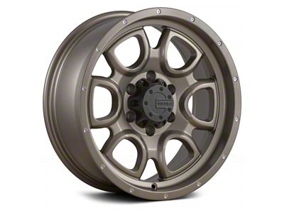 Mamba Offroad Wheels M19 Matte Bronze 6-Lug Wheel; 17x9; -12mm Offset (25-26 4Runner)