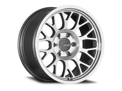 Mamba Offroad Wheels M28 Silver with Mirror Machine Face Wheel; 18x8; 35mm Offset (20-26 Jeep Gladiator JT)