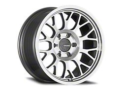 Mamba Offroad Wheels M28 Silver with Mirror Machine Face Wheel; 17x9; -12mm Offset (07-18 Jeep Wrangler JK)