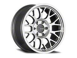 Mamba Offroad Wheels M28 Silver with Mirror Machine Face Wheel; 18x9; -12mm Offset (07-18 Jeep Wrangler JK)