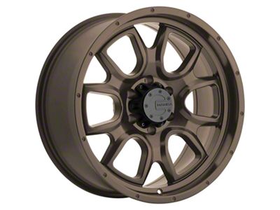 Mamba Offroad Wheels Type M19 Bronze Wheel; 17x9; -12mm Offset (07-18 Jeep Wrangler JK)