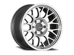 Mamba Offroad Wheels M28 Silver with Mirror Machine Face Wheel; 17x8; 35mm Offset (97-06 Jeep Wrangler TJ)