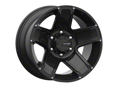 Mamba Offroad Wheels Type M13 Matte Black Wheel; 18x9; 6mm Offset (18-25 Jeep Wrangler JL)