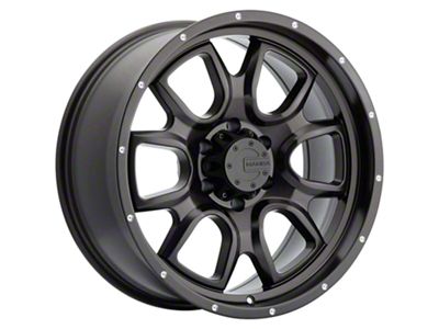 Mamba Offroad Wheels Type M19 Matte Black Wheel; 18x9; 6mm Offset (18-25 Jeep Wrangler JL)