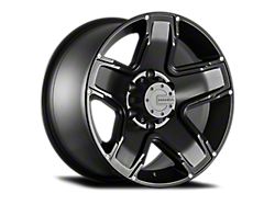 Mamba Offroad Wheels M13 Matte Black Wheel; 15x8; 13mm Offset (87-95 Jeep Wrangler YJ)