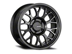 Mamba Offroad Wheels M28 Satin Black Wheel; 17x8; 35mm Offset (87-95 Jeep Wrangler YJ)