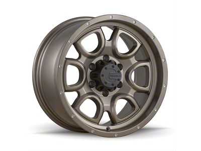 Mamba Offroad Wheels Type M19 Matte Bronze 6-Lug Wheel; 18x9; -12mm Offset (16-23 Tacoma)