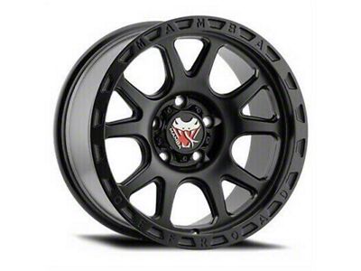 Mamba Offroad Wheels Type M27 Matte Black 6-Lug Wheel; 20x9; 12mm Offset (22-25 Tundra)