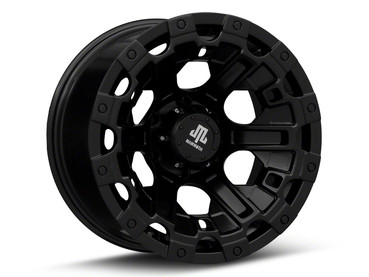 Rough Country Toyota 4-Runner Steel Gloss Black 6-Lug Wheel