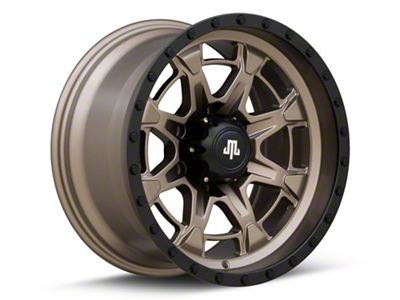 Mammoth Split 16 Satin Bronze 6-Lug Wheel; 17x9; -12mm Offset (03-09 4Runner)