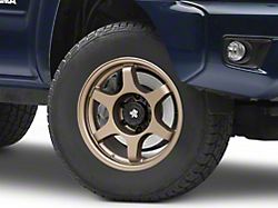 Mammoth Super Six Satin Bronze 6-Lug Wheel; 17x8.5; 0mm Offset (05-15 Tacoma)