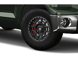 Mammoth Hunter Satin Black Satin Black 5-Lug Wheel; 18x9; 12mm Offset (07-13 Tundra)