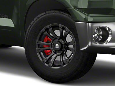 Mammoth Madness Matte Black 5-Lug Wheel; 18x9; 12mm Offset (07-13 Tundra)