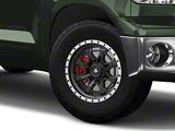 Mammoth Split 16 Beadlock Satin Black 5-Lug Wheel; 18x9; 12mm Offset (07-13 Tundra)